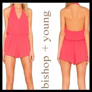 Bishop & Young Halter Romper